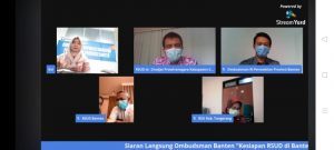 Dialog Ombudsman: Kesiapan RSUD Rujukan di Banten dalam Menangani Pasien Covid-19