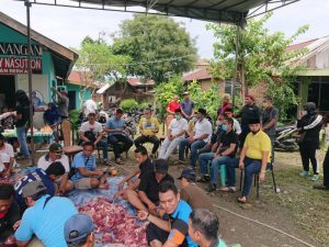 Rebon Medan Deli dan HIPMI Sumut Bagikan 1.100 Paket Daging Kurban