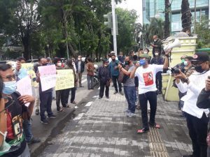 Statment Provokatif Jadi Pemicu Demo Lanjutan di Kantor Wali Kota Medan