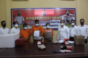 Jaringan Narkoba Aceh-Sumut Digulung Polres Labuhanbatu