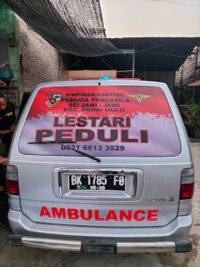 PP Ranting Jawi-jawi Sediakan Ambulance Gratis