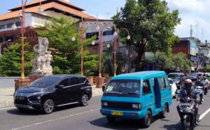Viral Bule Narik Angkot di Bali, Ditilang Polisi