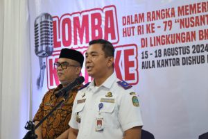 Semarakkan HUT ke-79 RI, Dishub Sumut dan BKAD Gelar Lomba Karaoke