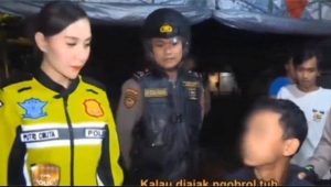 Usai Marahi Orang Makan, Polwan Cikita Kembali Viral Tuduh Orang Ngobat Gegara Mata Merah