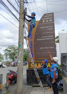 PLN Icon Plus Regional Sumbagut Rapikan Kabel Fiber Optic di Masa Musim Penghujan, Demi Keandalan Jaringan