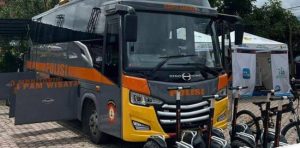 Hari Pertama Aquabike di Tongging, Pengunjung Antusias Gunakan Shuttle Bus Gratis