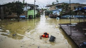 794 Rumah Terendam Banjir di Medan