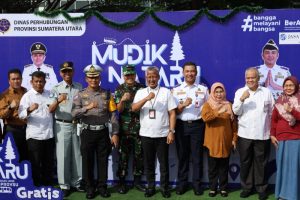 1.187 Orang Berangkat Mudik Gratis dari Medan