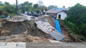 Jalan Amblas, Jalur Medan-Dolok Sanggul Putus