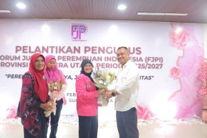 Pengurus FJPI Sumut Periode 2025-2027 Dilantik, Ini Pesan Pj Gubsu