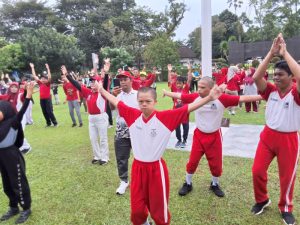Golden Dream Festival SOIna Sumut: Ratusan Anak Bertalenta Khusus Antusias Ikuti Senam Ceria