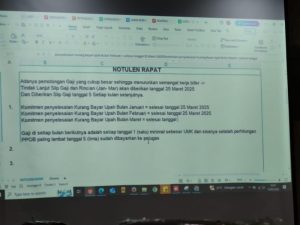 Diduga Potong Gaji Karyawan, PT IMS Akan Diadukan ke Kantor Induk PLN