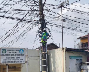 Tingkatkan Layanan Internet, PLN Icon Plus Sumbagut Komitmen Lakukan Patroli dan Perapihan Kabel Fiber Optic