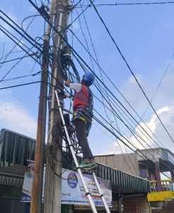 PLN Icon Plus Sumbagut Kembali Melaksanakan Penataan Jaringan Kabel Fiber Optic