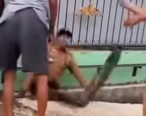 Didorong Sampai Masuk Parit, Lurah di Medan Lapor Polisi