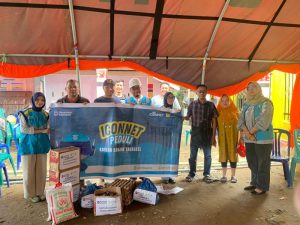 PLN Icon Plus Gerak Cepat Salurkan Bantuan Banjir di Padangsidempuan